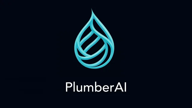 Plumber AI — Logo reveal